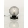 Flory Tischlampe - Schwarz/Rauchgrau