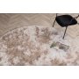 Knpfteppich Elena - Champagnerfarbener Polyester