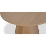 Cone runder Couchtisch 85 cm - Whitewash