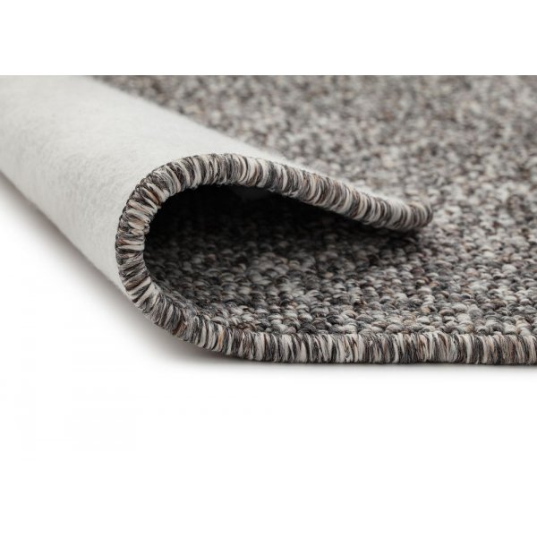 Flachgewebter Teppich Granville - Anthrazit