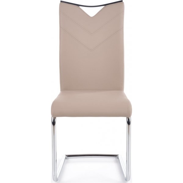 Stuhl Annmarie - Cappuccino/Chrom Stuhl Annmarie - Cappuccino/Chrom