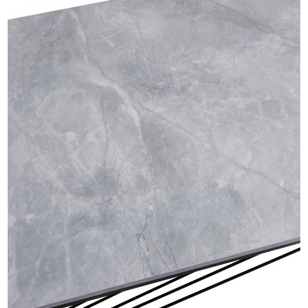 Eterneco Couchtisch 120 x 60 cm - Grauer Marmor Eterneco Couchtisch 120 x 60 cm - Grauer Marmor