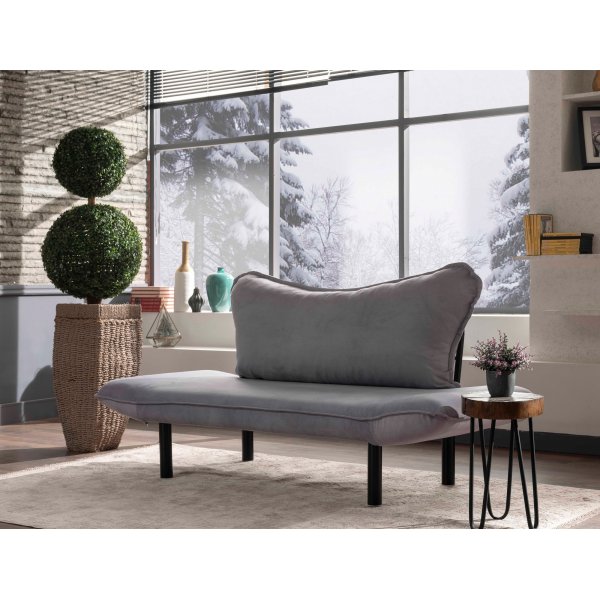 Chatto 2-Sitzer Schlafsofa - Grau