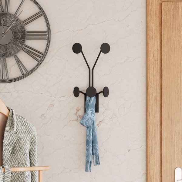 Giraffen-Kleiderbügel - Schwarz Giraffen-Kleiderbügel - Schwarz