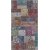 Patchwork-Patchwork-Teppich Mehrfarbig - 80 x 150 cm