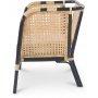 Sessel Marbella - Rattan/schwarz