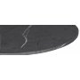 Solano Essgruppe: Tisch 90 cm inklusive 4 Ax Sthle - Schwarzer / Grauer Marmor