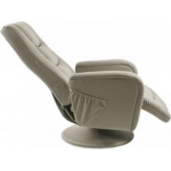 Bibi Liegesessel mit Massage - beiges PVC