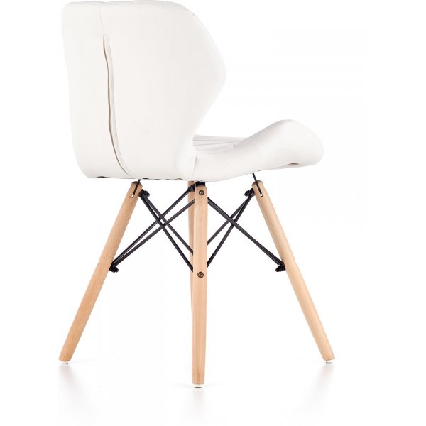 Dulce Esszimmerstuhl - Weiß Dulce Esszimmerstuhl - Weiß