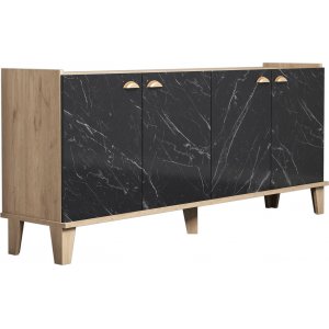 Somero Sideboard - Eiche/Marmor