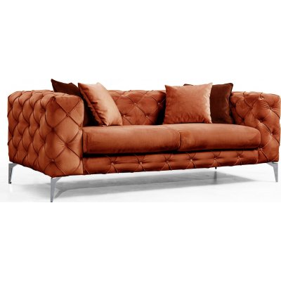 Como 2-Sitzer-Sofa - Orange