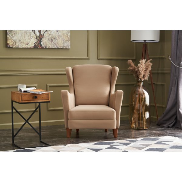 Sessel Lola - Cremeweiß Sessel Lola - Cremeweiß