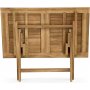 Salt klappbarer Tisch aus Teak - 140x80 cm