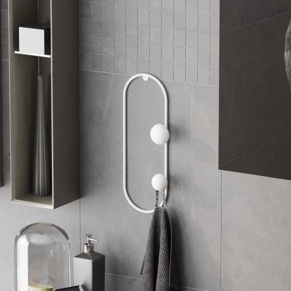 Cricket-Kleiderbgel - Wei