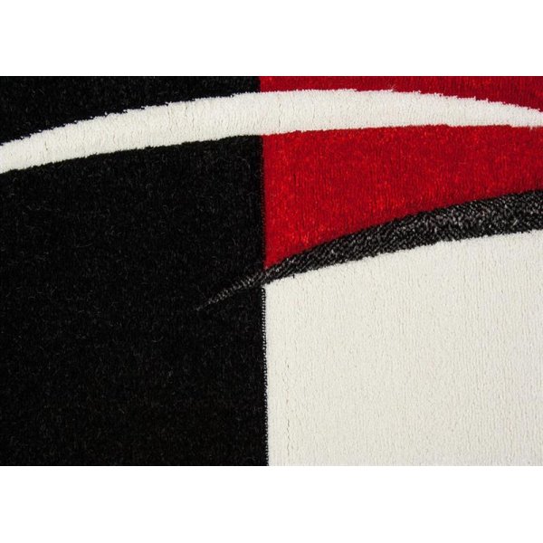 Maschinengewebter Teppich Rivoli - Rot