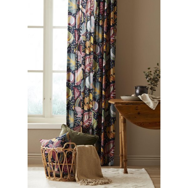 A&E Vorhang 2er-Pack 2 x 145 x 250 cm - Dunkelblau