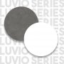 Luvio Medienbank 3 - Silber/Wei