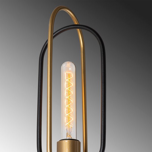 Ceres Tischlampe - Schwarz/Gold