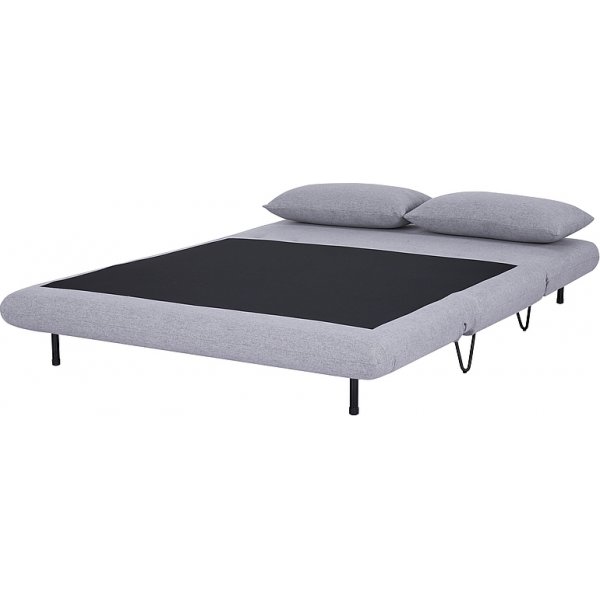Graues 2-Sitzer-Schlafsofa Zenia