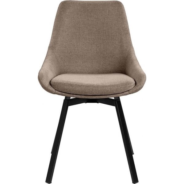 Parade Drehstuhl fr Esszimmer - Brauner Stuhl