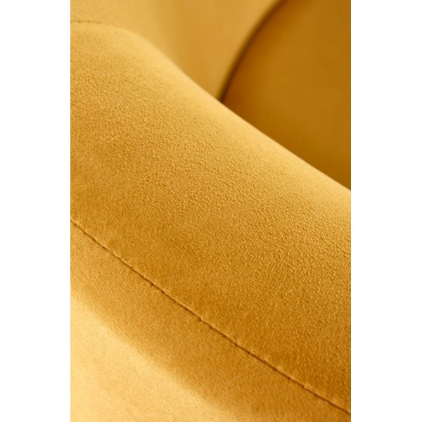 Seal Sessel - Gelber Samt Seal Sessel - Gelber Samt