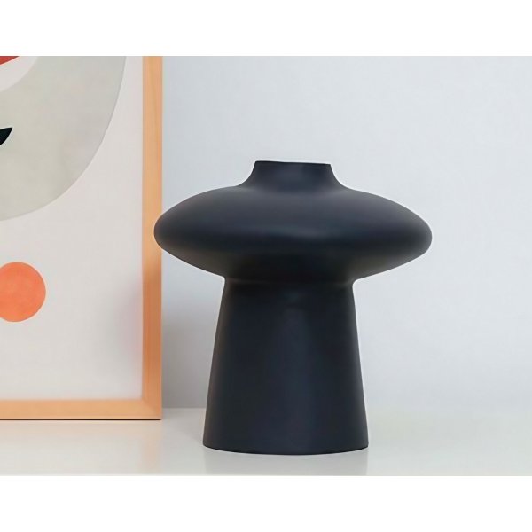 Turo-Vase - Schwarz Turo-Vase - Schwarz