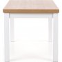 Callahan ausziehbarer Esstisch 140-220 cm - Sonoma-Eiche/Wei