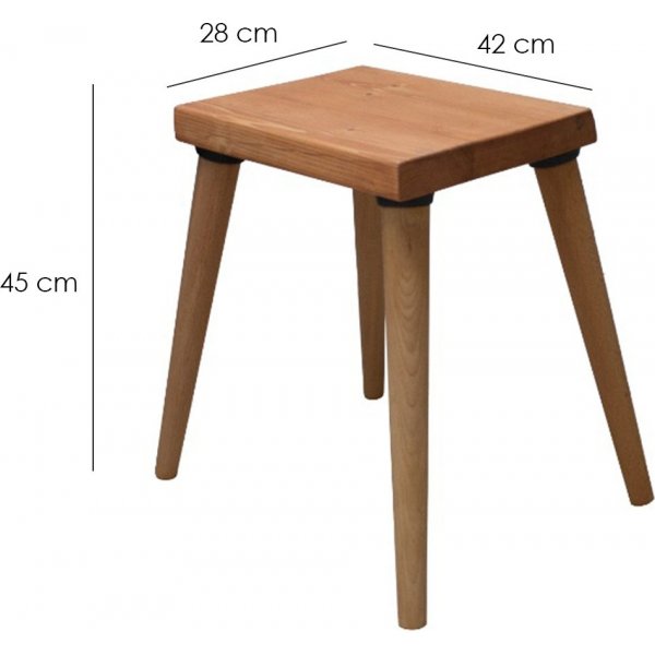Convertry Wetttisch 62x28 | 52x28 | 42x28 cm - Nussbaum/Eiche