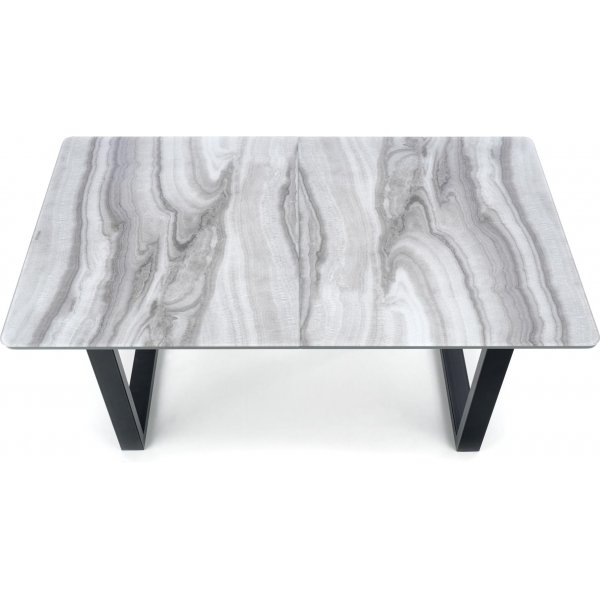 Nesta Esstisch 160-200 cm - Weiß/Grau Nesta Esstisch 160-200 cm - Weiß/Grau