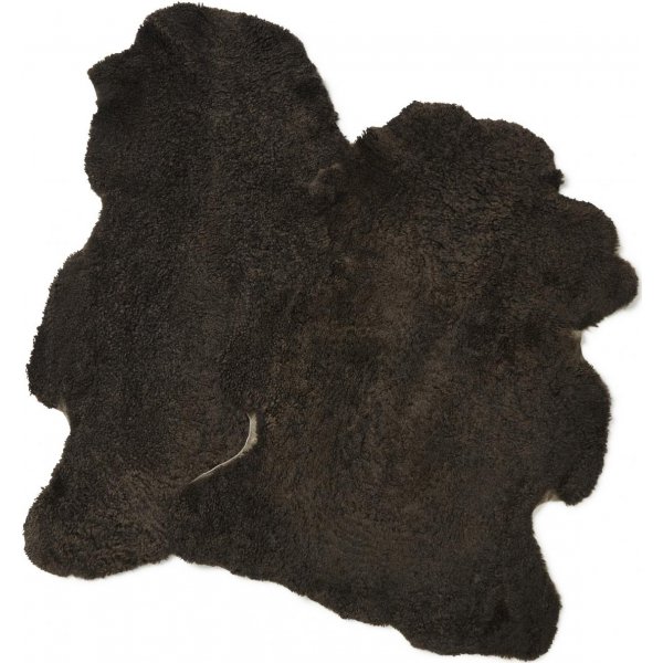 Lockiges Schaffell Braun - 60 x 95 cm Lockiges Schaffell Braun - 60 x 95 cm