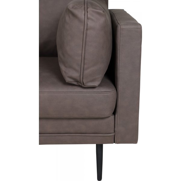 Savanna 2-Sitzer-Sofa - Braune Mikrofaser