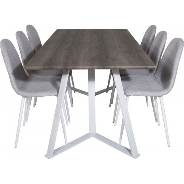 Armada Esstisch 180 cm - Eiche/weiß Armada Esstisch 180 cm - Eiche/weiß