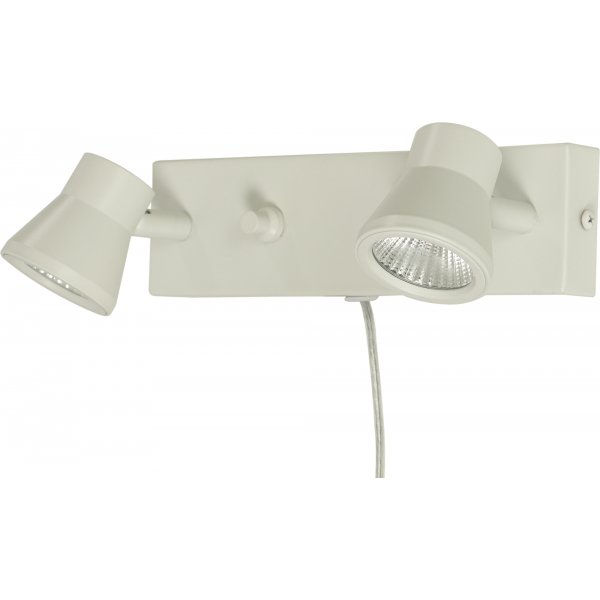 Pluto Wandleuchte LED - Weiß Pluto Wandleuchte LED - Weiß