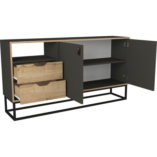 Dolores Sideboard - Saphir/Anthrazit Dolores Sideboard - Saphir/Anthrazit