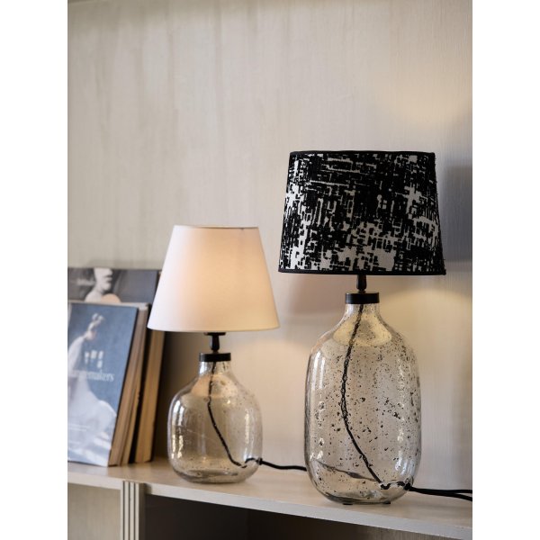 Groove-Lampensockel - Klarglas - 30 cm Groove-Lampensockel - Klarglas - 30 cm