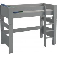 Für Kinderhochbett 207,5 x 111,5 x 164,5 cm - Grau Für Kinderhochbett 207,5 x 111,5 x 164,5 cm - Grau