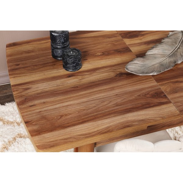 Vinci Esstisch 130-160 cm - Nussbaum Vinci Esstisch 130-160 cm - Nussbaum