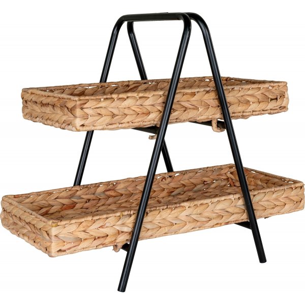 Alfaro Tablett - Schwarz/Beige