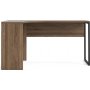 Function Plus Schreibtisch 145,1 x 81 x 76,8 cm - Walnuss