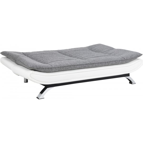 Faith Schlafsofa - Grau/weißes PU Faith Schlafsofa - Grau/weißes PU