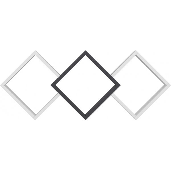 Galaxy Wandregal Wei/Anthrazit