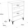 Aristo Schrank - Filz/anthrazit