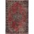 Tibet Vintage flach gewebter Teppich Rot - 160 x 230 cm