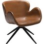Gaia Sessel - Vintage hellbraun