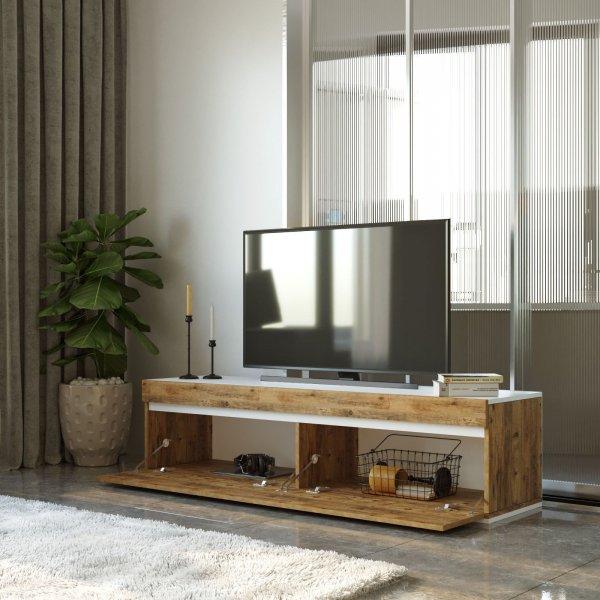 Future Medienbank 3 - Kiefer/weiß Future Medienbank 3 - Kiefer/weiß