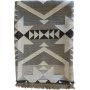 Saga Plaid 140x190 cm - Grau/Beige