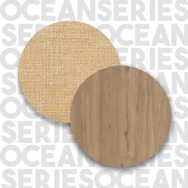 Ocean-B�cherregal - Walnuss/Eiche