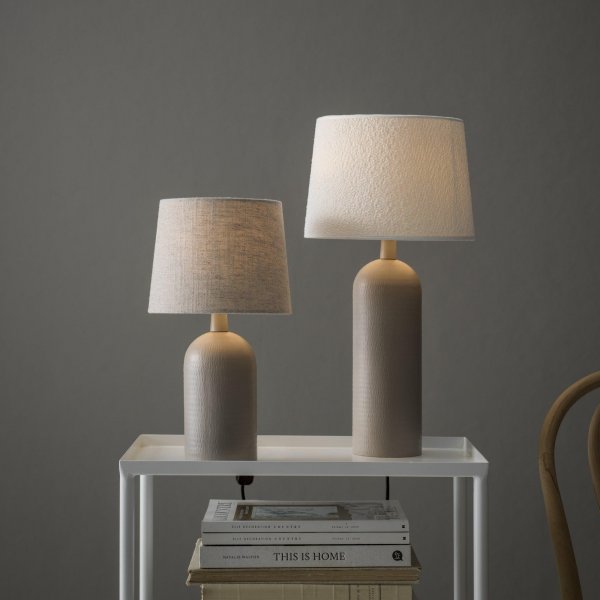 Riley-Lampensockel - Mattbeige - 38 cm Riley-Lampensockel - Mattbeige - 38 cm