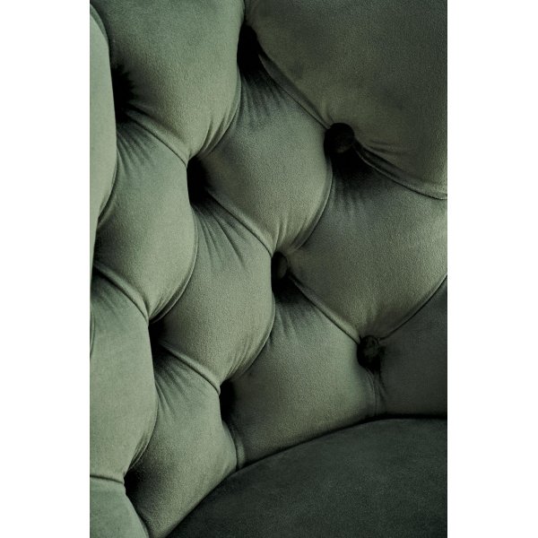 Barhocker dunkelgrn mit Gasdruckfeder