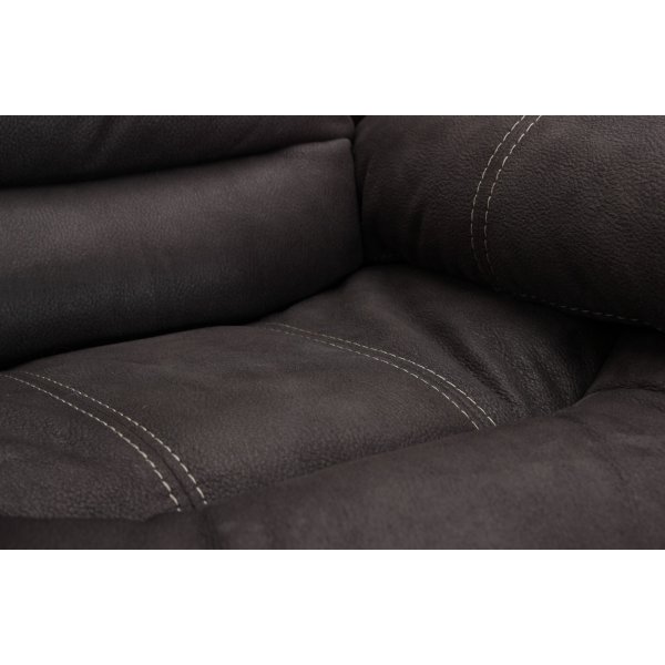 Kensington Manual 4-Sitzer-Sofa - Grau